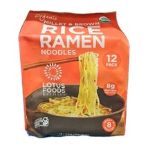 Lotus Organic Millet &amp;Brown Rice Ramen of 12pc- Gluten Free Ramen Noodles - $455.70 MXN