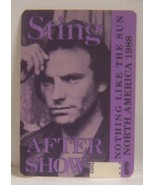 STING / THE POLICE - VINTAGE ORIGINAL CONCERT CLOTH TOUR BACKSTAGE PASS - $187.91 MXN