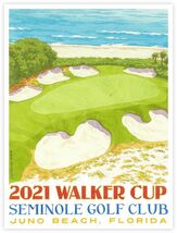 USGA PGA Tour Golf Course Metal Sign 12x8in Vintage Major Tournament Pos... - $451.56 MXN