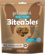 Get Naked Biteables Senior Health Soft Dog Treats - Chicken Flavor - £7.74 GBP+