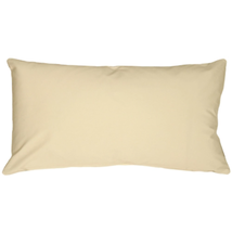 Caravan Cotton Cream 9x18 Throw Pillow, Complete with Pillow Insert - £16.79 GBP