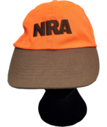 National Rifle Association NRA ILA Baseball Hat Cap Mens Orange Brown St... - $169.54 MXN