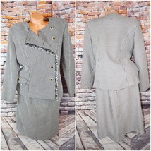 Melissa 16 Skirt Suit Vintage Retro Jacket - £35.65 GBP