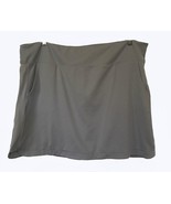 Womens Danskin Skort, Gray, Knit, Polyester/Spandex, 4 Pockets, XL, Mesh... - $28.34 CAD