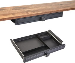 The Gome Under Desk Slide Out Pencil Drawer With Space Divider Design For - $64.95
