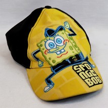 VINTAGE Nickelodeon Spongebob Squarepants Stitched Kids Baseball Cap Hat - £19.46 GBP