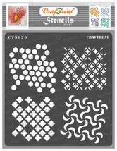 DistressEase: Reusable DIY Art Stencils for Wood, Canvas, Paper, Fabric,... - $19.79