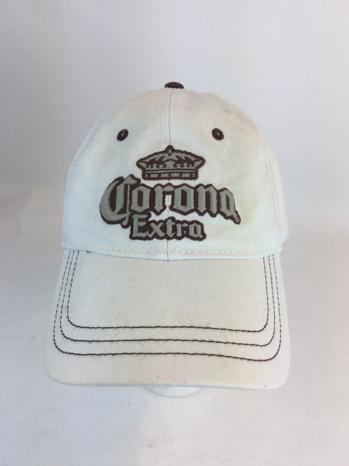 Corona Extra Original Bill Cap by Marcas Modelo off White One Size - $23.22