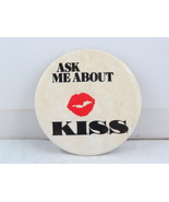 Vintage Radio Station Pin - Ask me about Kiss (FM) Chilliwack BC - Cellu... - $20.51 CAD