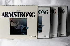 Louis Armstrong 3 CD-Box  K-BOX355 - £17.27 GBP