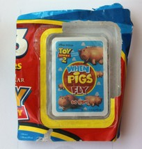 180420J Disney Pixar Toy Story 2 When Pigs Fly Go Fish Card Game New Cereal Prem - £12.04 GBP