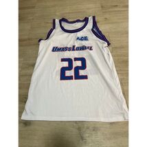 UMass Lowell Basketball Jersey White Size Large Riverhawks NCAA - $19.05