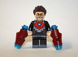 Building Block Tony Stark Iron Man Minifigure Custom  - £5.46 GBP