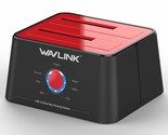 WAVLINK USB 3.0 to SATA I/II/III Dual Bay External Hard Drive Enclosure ... - £48.90 GBP