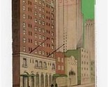 Hotel Bristol Brochure Opposite Radio City New York Map 1939 Worlds Fair  - £30.16 GBP