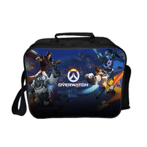WM Overwatch Lunch Box Lunch Bag Kid Adult Fashion Type Reaper Logo - £15.97 GBP