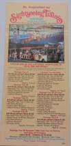 Vintage St Augustine By Sightseeing Trains Brochure - $1.99