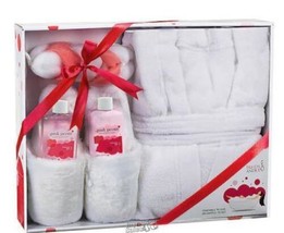 Freida and Joe Luxury Bath and Body Gift Set - Pinky Peony - £53.08 GBP