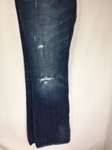 Abercrombie Fitch Men Blue Jeans Size W28L33 Distressed destroyed  Bin61#45 - £12.55 GBP
