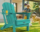Folding Adirondack Chairs, Patio Chairs, Lawn Chairs, Outdoor Chairs, Fi... - £142.78 GBP
