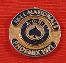 Fall Nationals Phoenix 1971 Coin Medal - £11.15 GBP