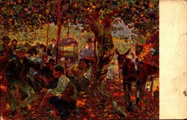 Art POSTCARD-PLINIO Nomellini -THE Inn -BKA - £2.37 GBP