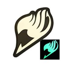 Glow Dark GITD Fairy Tail Japanese Manga Anime PVC Rubber 3D Fastener Pa... - $56.00