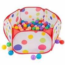 Pop Up Ball Pit Play Pen Tent For Babies And Toddlers Includes 200 Balls - £56.05 GBP