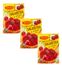 WINIARY Instant jello:  CHERRY flavor PACK of 3 - FREE SHIP - $9.89