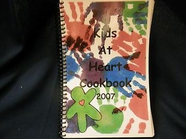 Kids at Heart Child Care Cookbook cook book recipes spiral softcover vintage  - £10.35 GBP