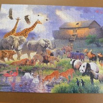 Noahs Ark 1000 Pc Jigsaw Puzzle Abraham Hunter Artwork Complete CraZArt Bagged - £6.22 GBP