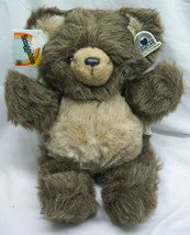 VINTAGE Heartline SNUGGABLES TERRY TEDDY BEAR 12&quot; Plush Stuffed Animal T... - $29.70