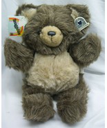 VINTAGE Heartline SNUGGABLES TERRY TEDDY BEAR 12&quot; Plush Stuffed Animal T... - $552.98 MXN