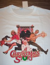 Vintage Style A CHRISTMAS STORY Movie T-Shirt MENS MEDIUM NEW  w/ TAG - £15.50 GBP