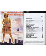 VINTAGE THE PLEASURE-SEEKERS GUIDE TO SYDNEY 3RD EDITION 62 PAGES 1982 - $19.95