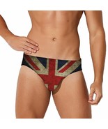 Mondxflaur Union Jack Swim Briefs Sexy Swimming Trunks Quick Dry Soft At... - $374.21 MXN