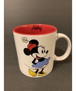 Disney Minnie Mouse ASHLEY Personalized Name 20oz Double-Sided Coffee Te... - £14.19 GBP