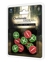 Renegade Games Studios Outbreak Undead 2nd Edition RPG: Survivor&#39;s Tokens - $12.89