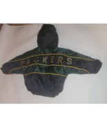Reversible  Pro Player Green Bay Packers Kids Puff Jacket Size 4 - £24.07 GBP
