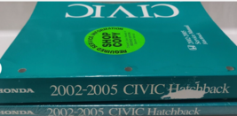 2002 2003 2004 2005 Honda Civic Hatchback Store Service Repair Manual Set OEM... - £103.63 GBP