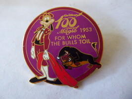 Disney Swap Pins 6595 M&amp;P - Goofy - For Whom The Bull Toil - 100 Years Of-
sh... - £21.96 GBP