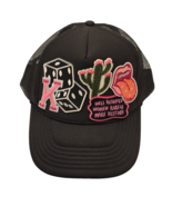 Well behaved women rarely make history trucker hat snapback dice mesh black - €13,28 EUR