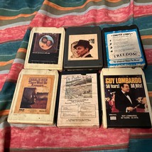 8 Track Tapes Signed Danny The Tunesmen Frank Sinatra Charlie Rich Guy Lombardo - £28.56 GBP