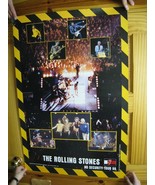 The Rolling Stones Poster No Security Tour Concert Collage - $180.64