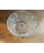 American Brilliant Period Cut Glass fruit bowl-New Without Box - $71.47 CAD