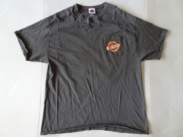 Harley-Davidson Motorcycle Men&#39;s S/S T-shirt X Large Dark Gray Oconomowoc, WI - £15.98 GBP