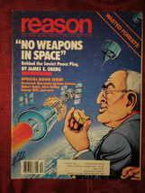 REASON Magazine December 1983 Space Weapons Henry Hazlitt Douglas B. Rasmussen - £13.55 GBP