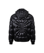 Moncler Spider-Stitch Hooded Puffer Jacket – Black - $2,758.46 MXN+