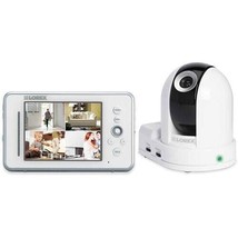 Lorex LW2450 LIVE Sense PT Wireless Video Home Monitoring System + 3.5&quot; LCD - £94.09 GBP