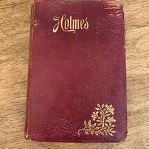 The Early Poems of Oliver Wendell Holmes POEMS Book Leather Cover W.B. C... - $12.00